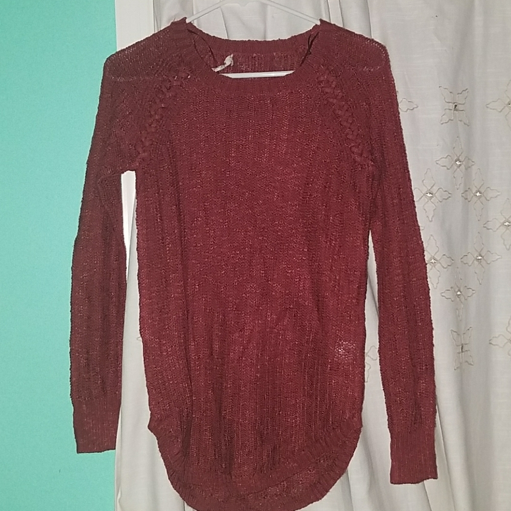 Maroon  Sweater